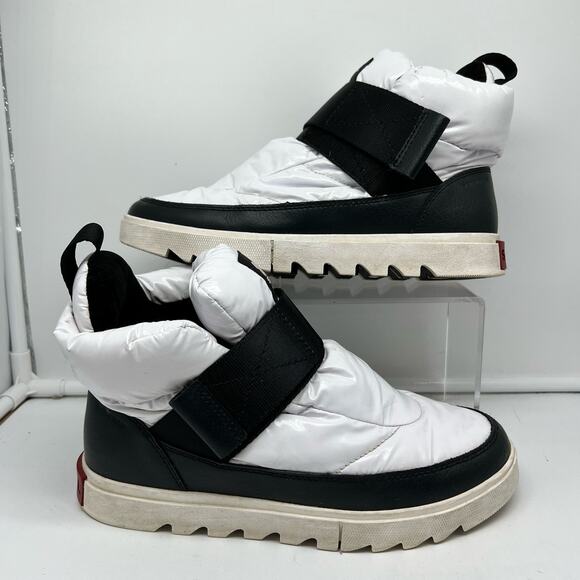 Sorel Boots Womens 7.5 Joan Of Arctic Next Lite Strap Puffy NL3750 White Winter - Picture 1 of 8